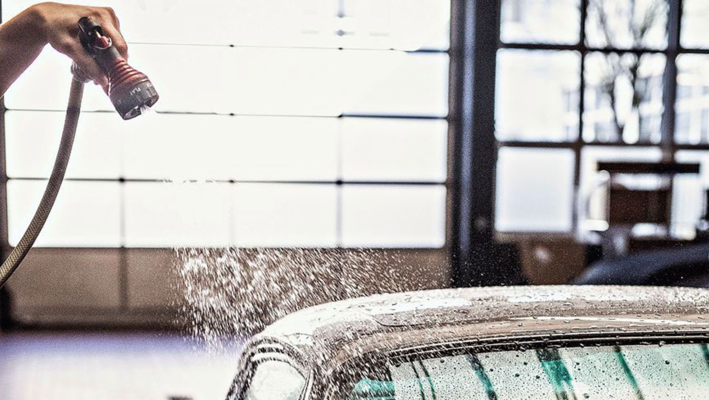 Car wash, 2021, Porsche AG